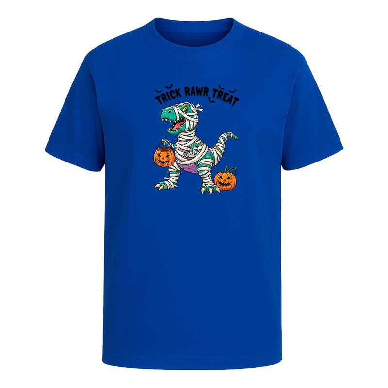 Playera Dinosaurio Halloween Trick Rawr Treat Infantil