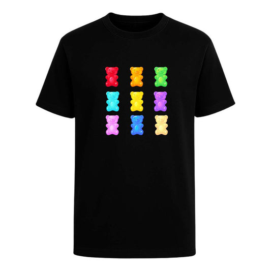 Playera Ositos De Gomita Colores Diseño Dulce Trendy Unisex