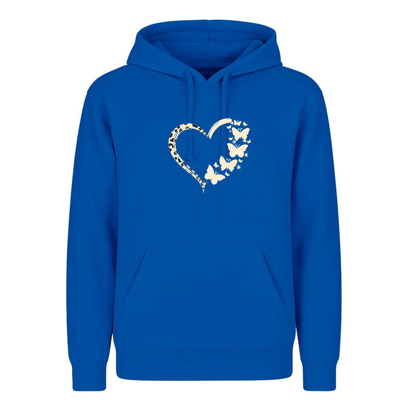 Sudadera Corazón Con Mariposas Regalo Pareja Y Amor Infantil