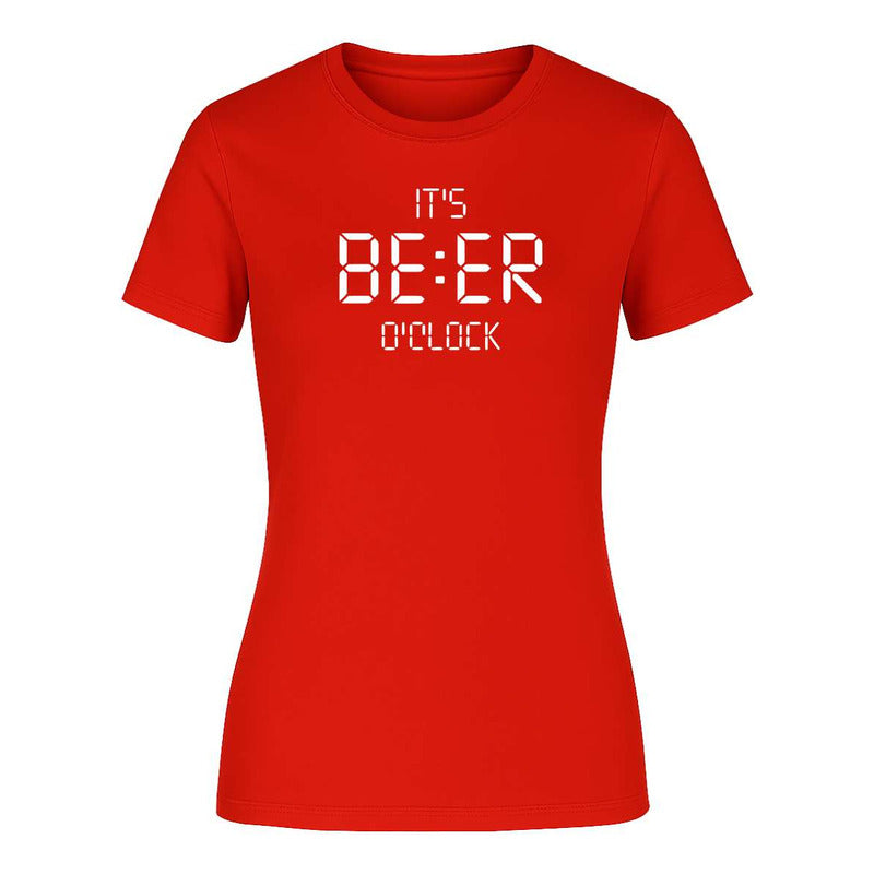 Playera "It's Beer O'clock" Cerveza - Dama