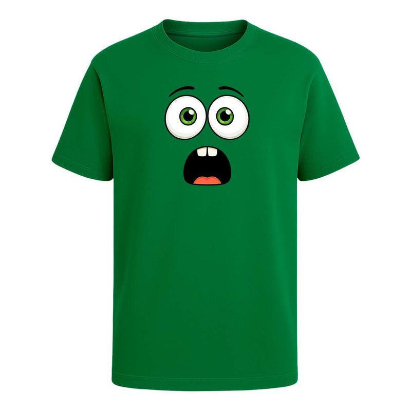 Playera "Cara Sorpresa" Divertida - Hombre