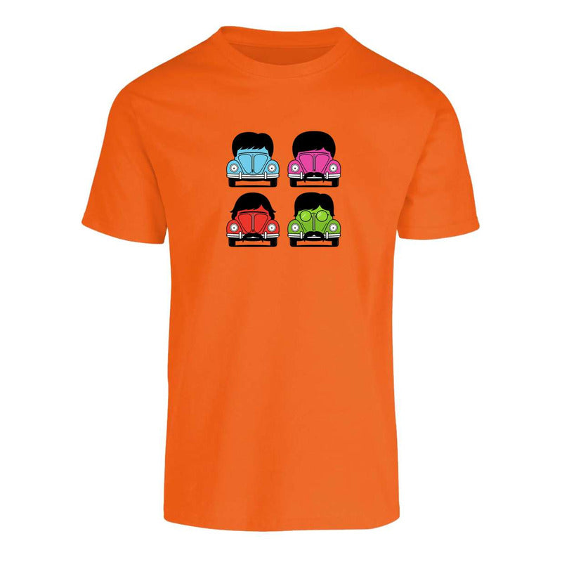 Playera "The Beatles" con Vochos Retro - Hombre