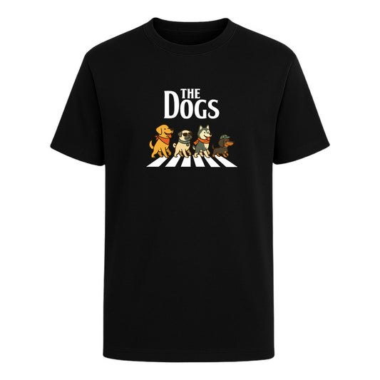 Playera The Dogs Unisex Parodia Estilo The Beatles Humor
