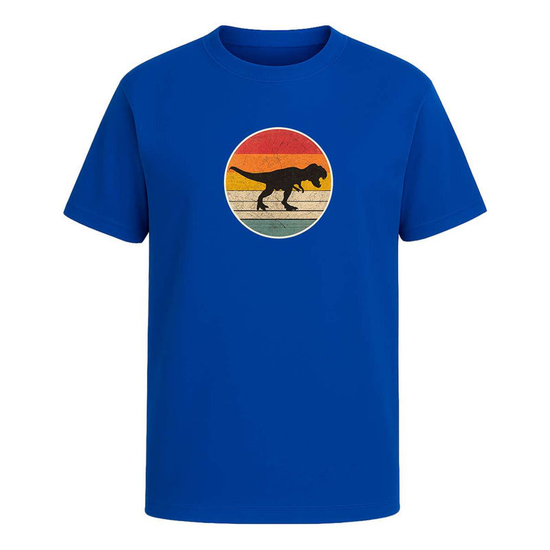 Playera "Dinosaurio Retro" Silueta Vintage - Infantil