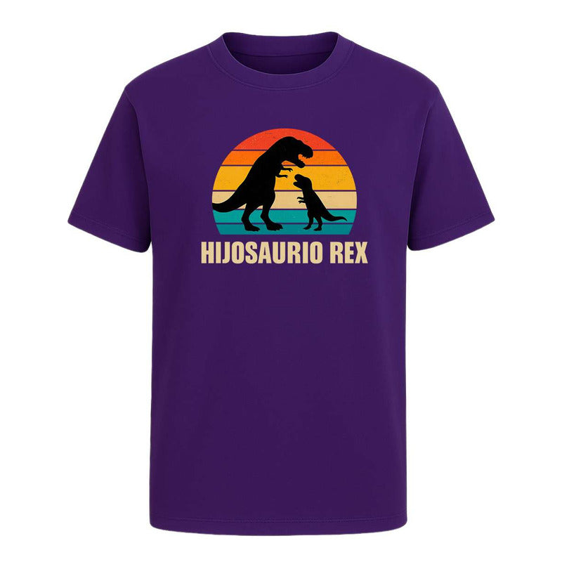 Playera Hijosaurio Rex Papá E Hijo Dino Regalo Unisex