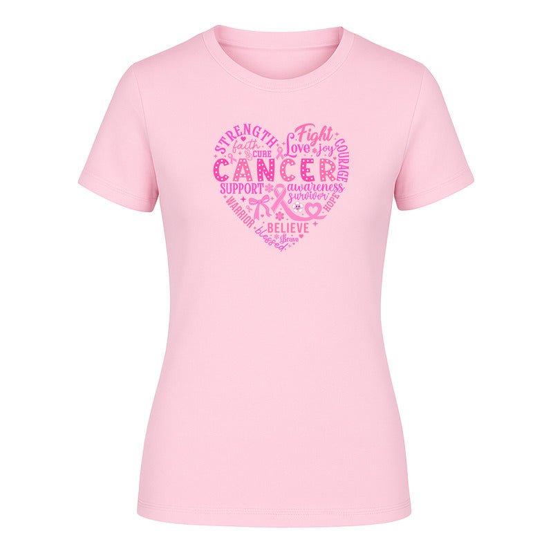 Playera Cancer Survivor Lucha Esperanza Amor Vida De Dama