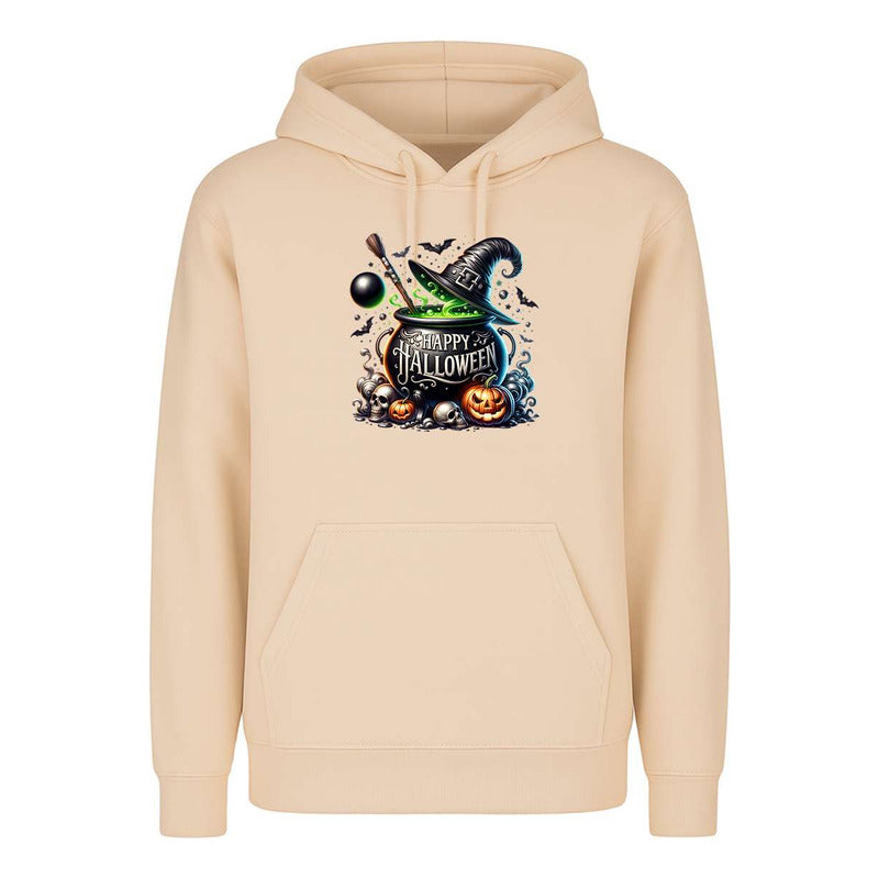 Sudadera Happy Halloween Caldero Bruja Calabaza Unisex