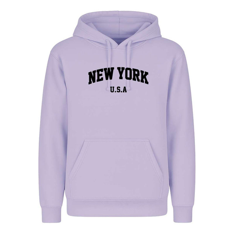Sudadera New York Usa Tipo College Regalo Fans Unisex