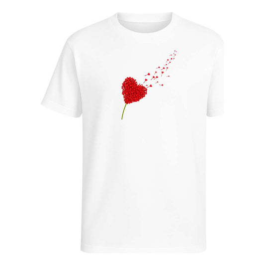 Playera "Corazón Flor de Pétalos" - Infantil