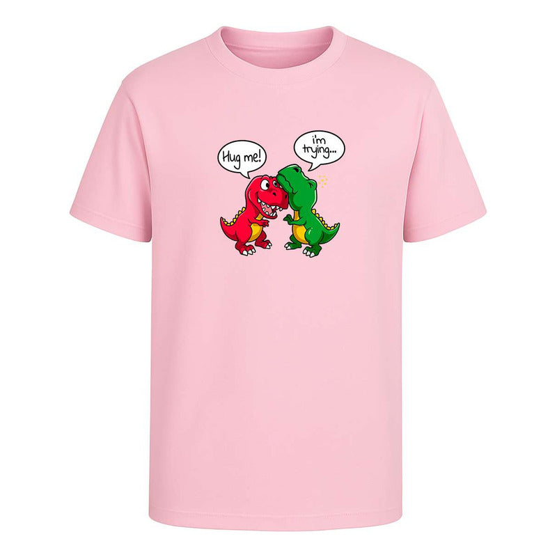 Playera "Dinosaurios Hug Me!" - Hombre