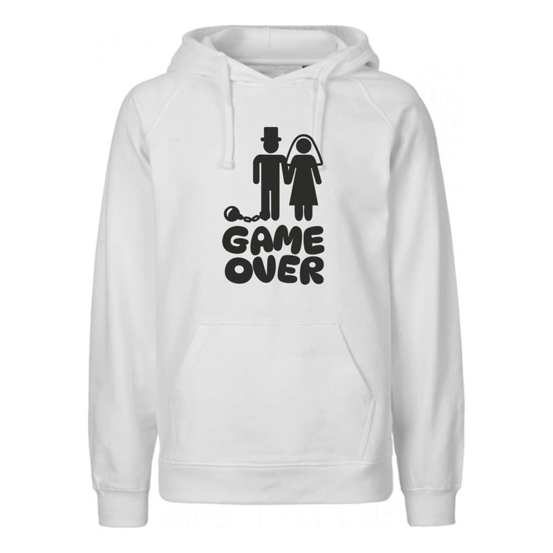 Sudadera Game Over Unisex Novios Boda Divertida Chistosa