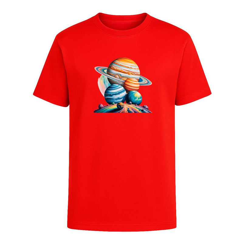 Playera Sistema Solar Planetas Astronomía Ciencia Unisex