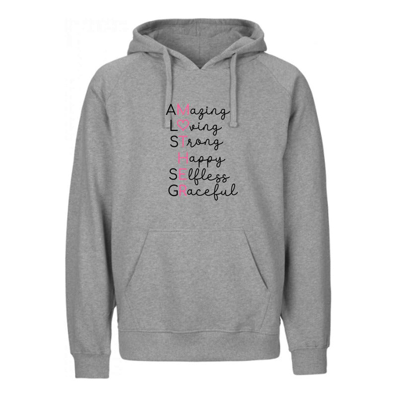 Sudadera Mother Acróstico Mamá Regalo Día De Las Madres