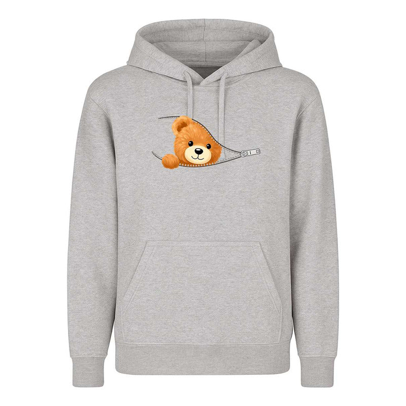 Sudadera Osito En Cierre Kawaii Tierno Divertida Infantil