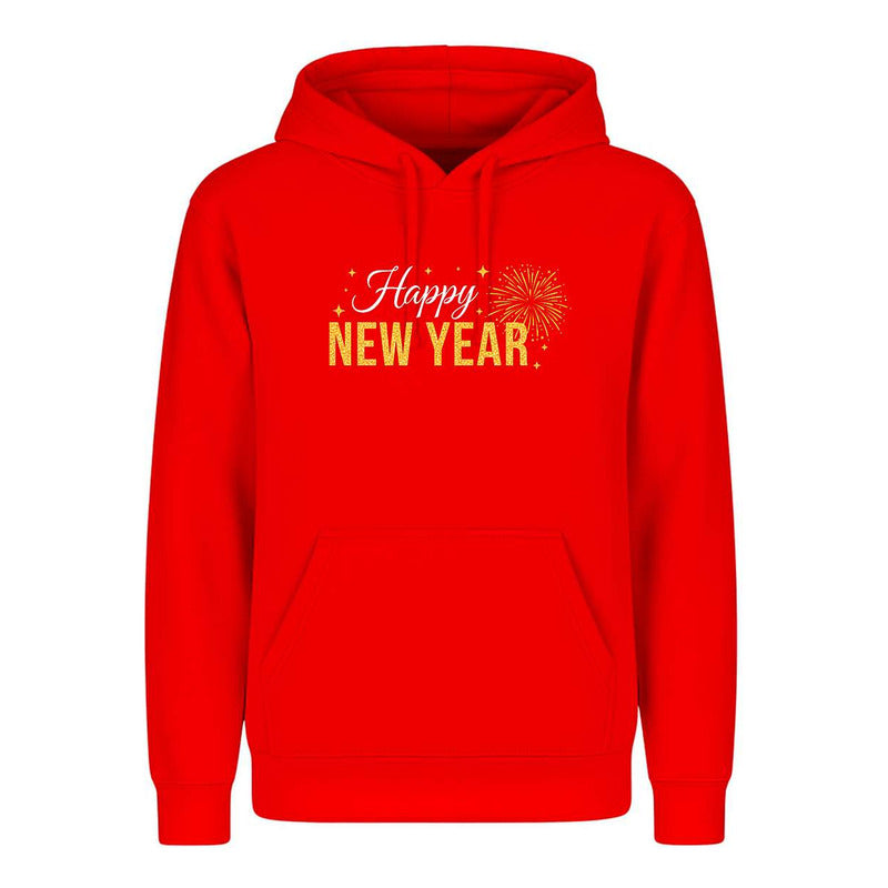 Sudadera Happy New Year Fuegos Artificiales Fiesta Unisex