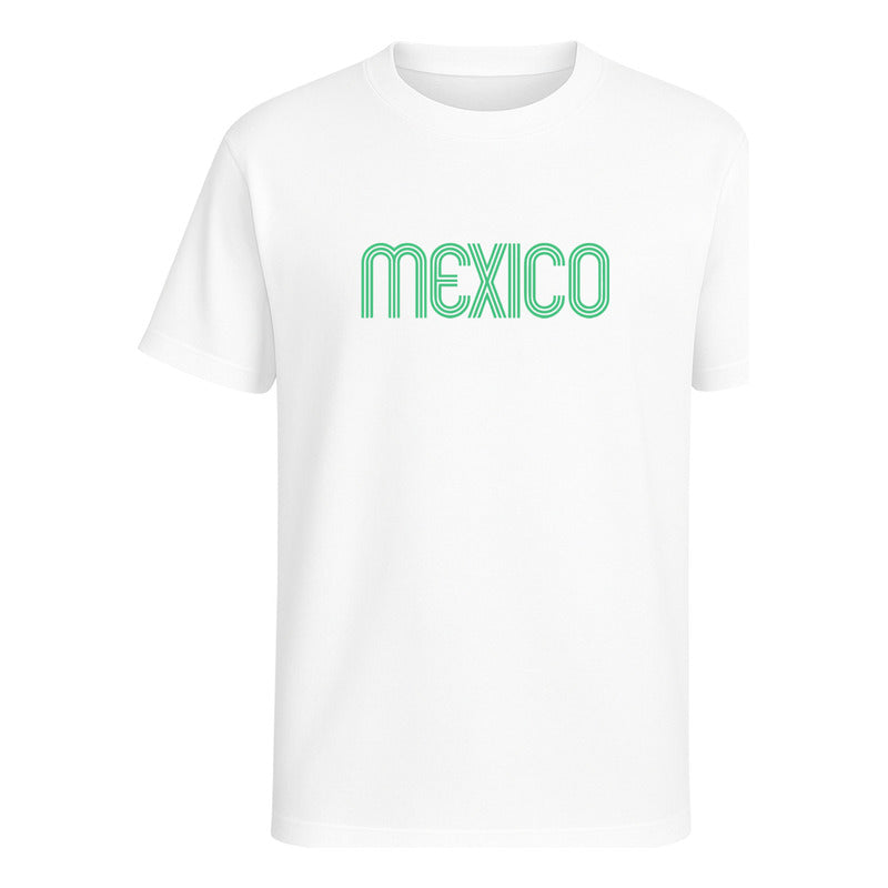 Playera México Unisex Estilo Retro Orgullo Nacional