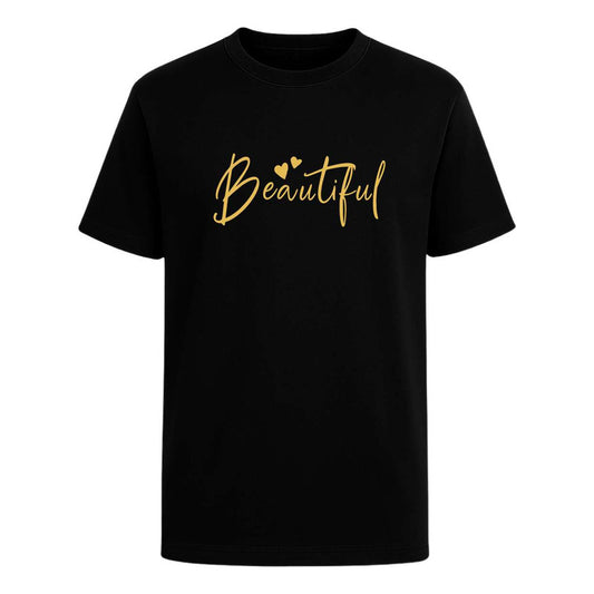Playera "Beautiful" Mensaje Positivo - Infantil