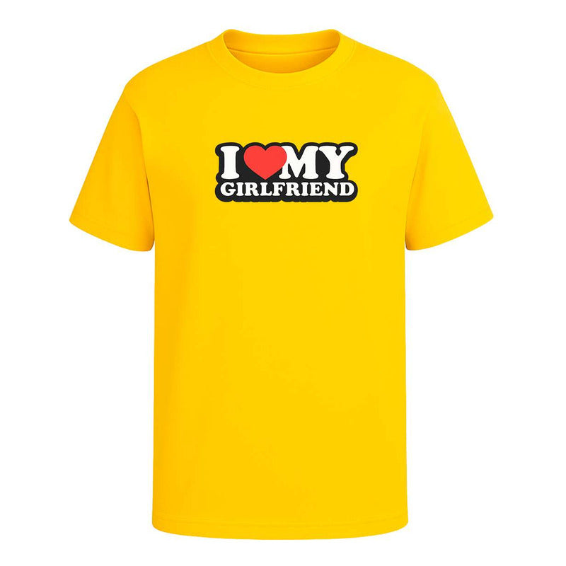 Playera "I Love My Girlfriend" - Hombre
