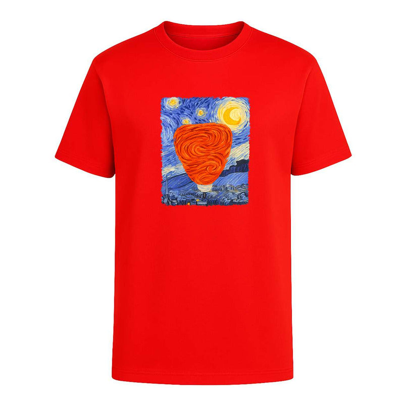 Playera "Noche Estrellada Trompo de Pastor" - Infantil