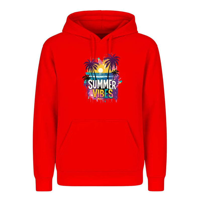 Sudadera Summer Vibes Playa Sol Arena Vacaciones Unisex