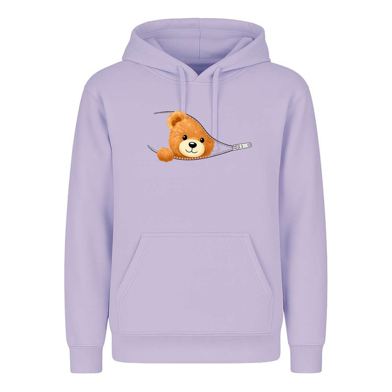 Sudadera Osito En Cierre Kawaii Tierno Divertida Infantil
