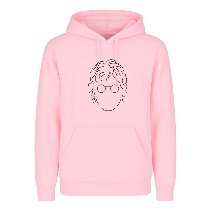 Sudadera John Lennon Beatles Minimal Lentes Redondos Unisex