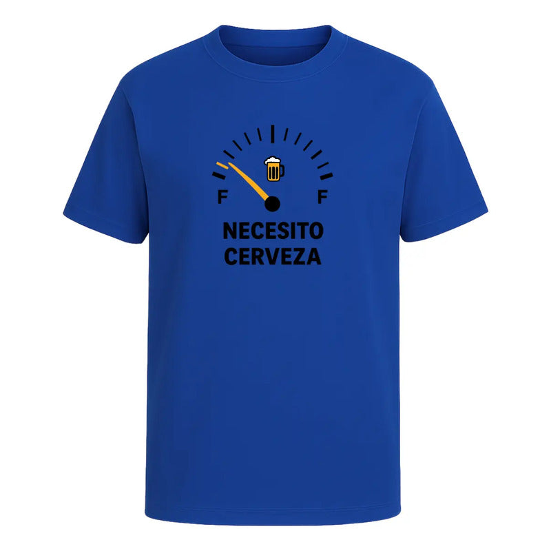 Playera Necesito Cerveza Chistosa De Hombre Para Cerveceros