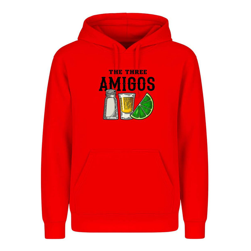 Sudadera The Three Amigos Tequila Sal Y Limón Fiesta Unisex