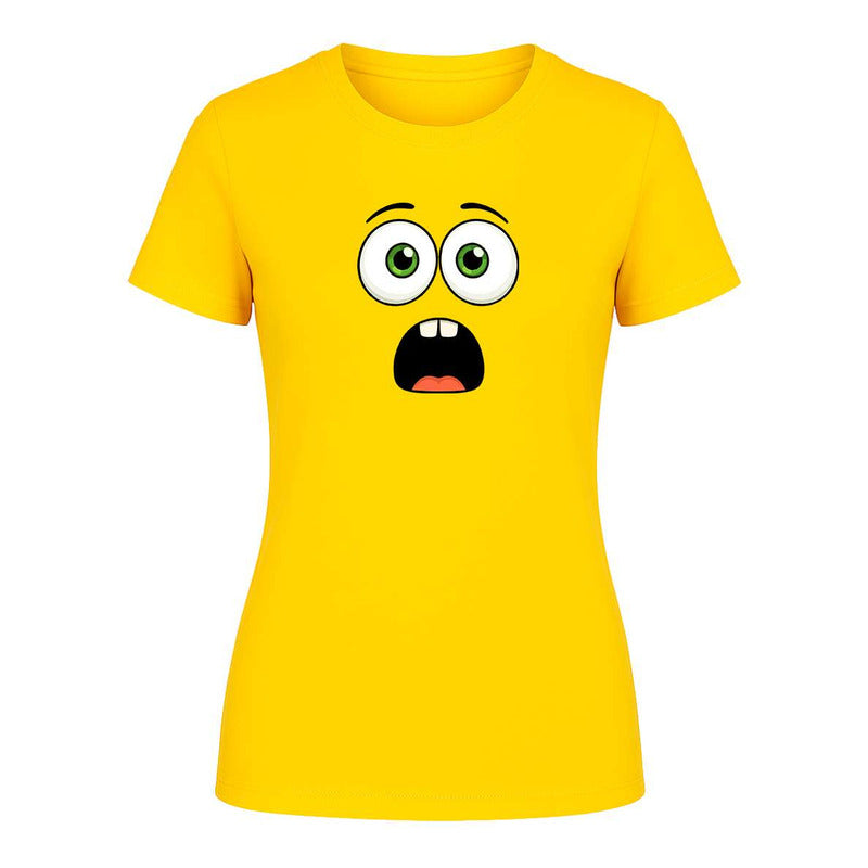 Playera "Cara Sorpresa" Divertida - Dama