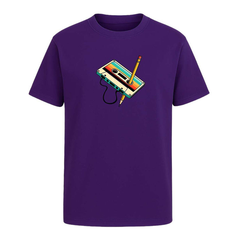 Playera "Casete Vintage" Música Retro - Infantil