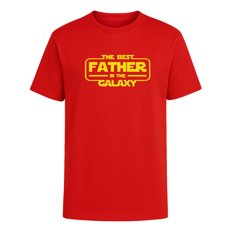 Playera Para Papá Mejor Padre De La Galaxia Regalo Sci-fi