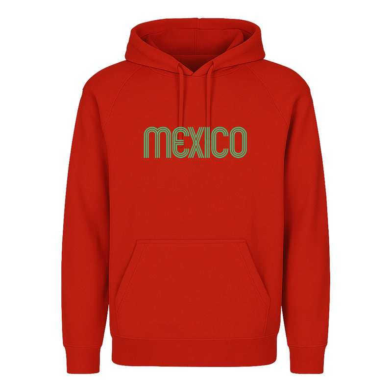 Sudadera México Unisex Estilo Retro Orgullo Nacional