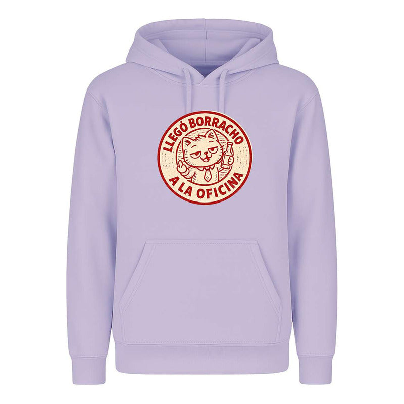 Sudadera Llegó Borracho A La Oficina Frase Broma Meme Unisex