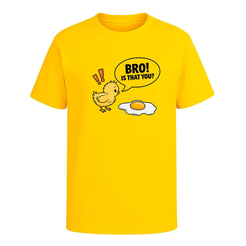Playera "Bro Is That You" Pollo y Huevo - Hombre
