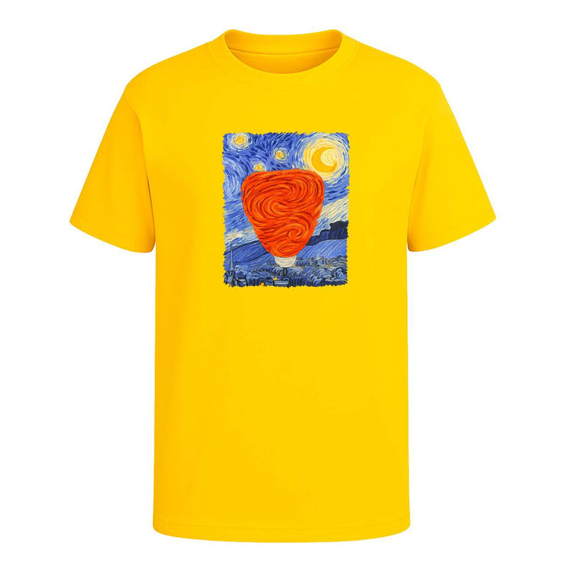 Playera "Noche Estrellada Trompo de Pastor" - Infantil