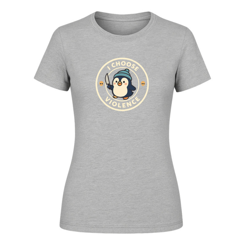 Playera "Pingüino Divertido" Gracioso - Dama