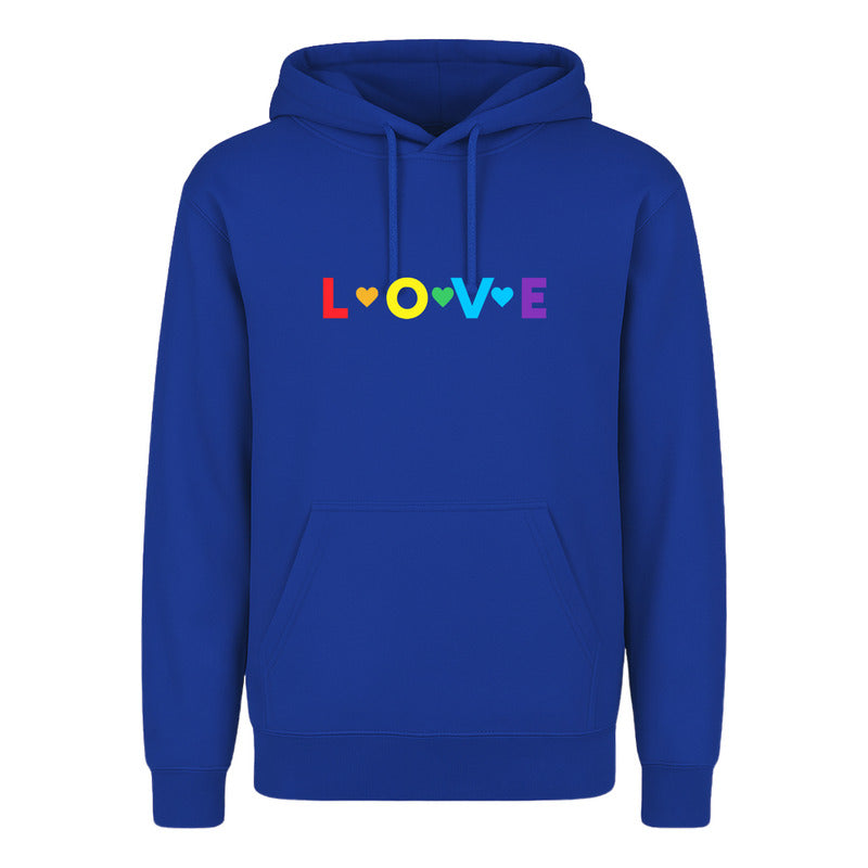Sudadera Love Arcoíris Orgullo Lgbt Gay Pride Unisex
