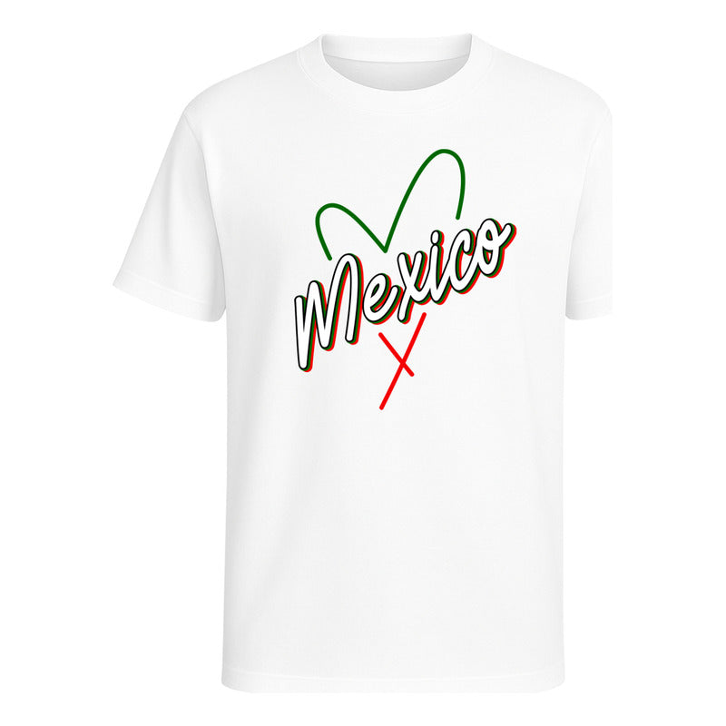 Playera "México Corazón Trazado" - Infantil