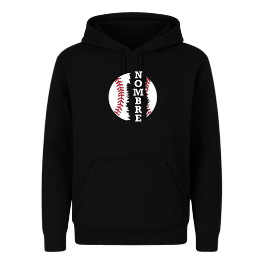 Sudadera Baseball Personalizada Con Nombre Infantil Regalo
