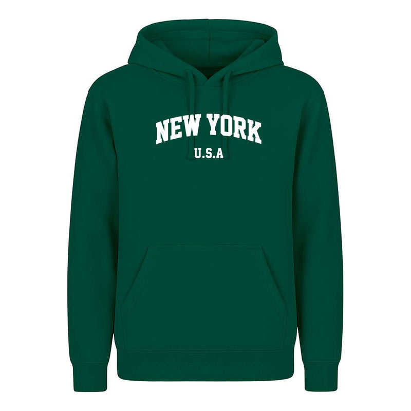 Sudadera New York Usa Tipo College Regalo Fans Unisex