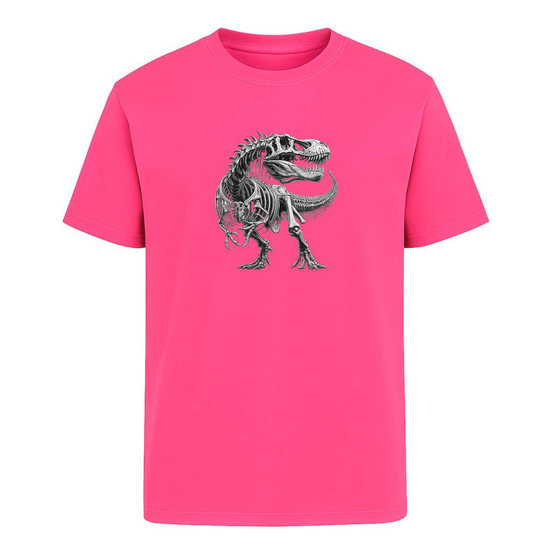 Playera T-rex Esqueleto Dinosaurio Fósil Museo Fans Unisex