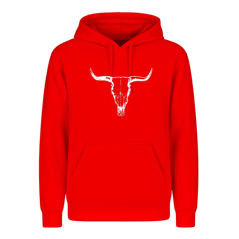 Sudadera Calavera Toro Longhorn Vaquera Rodeo México Unisex