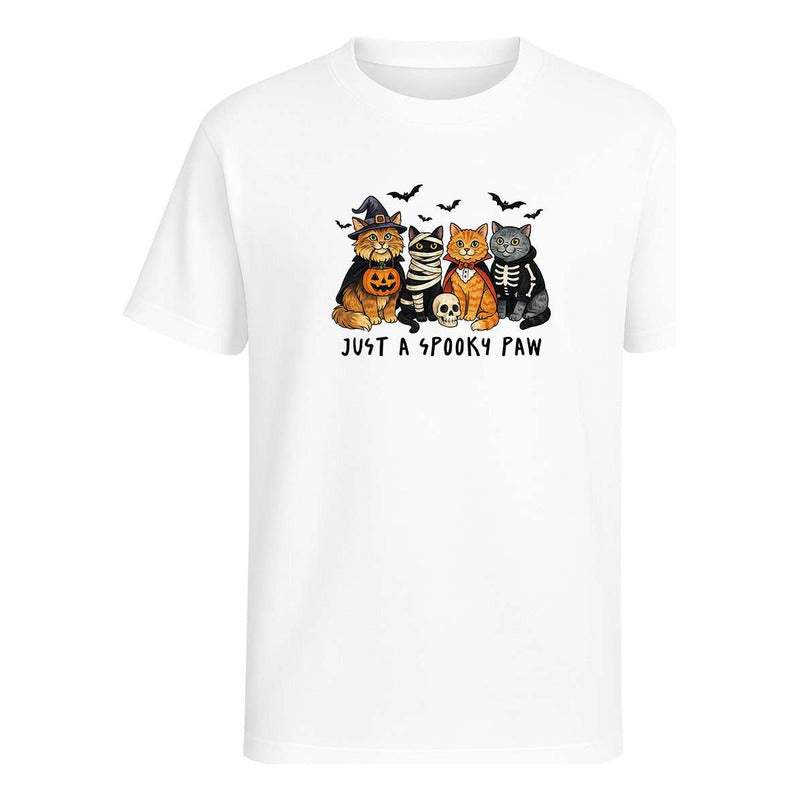 Playera Gatos Disfraz Infantil Squad Gatuno Halloween