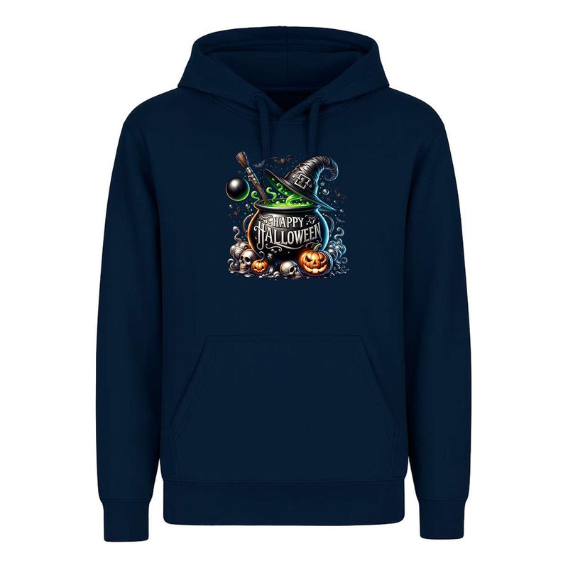 Sudadera Happy Halloween Caldero Bruja Calabaza Unisex