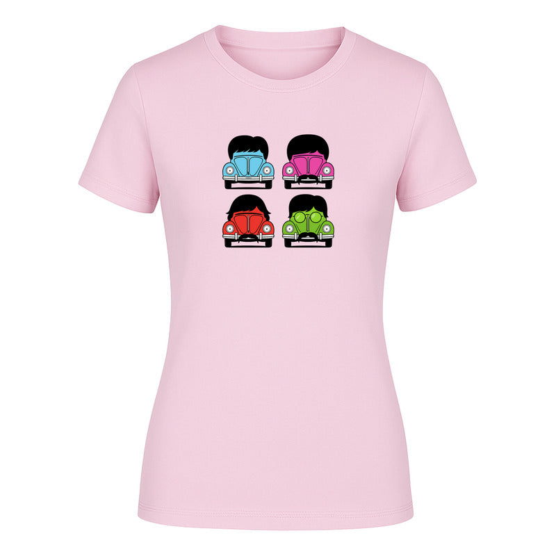 Playera "The Beatles" Vochos Retro - Dama