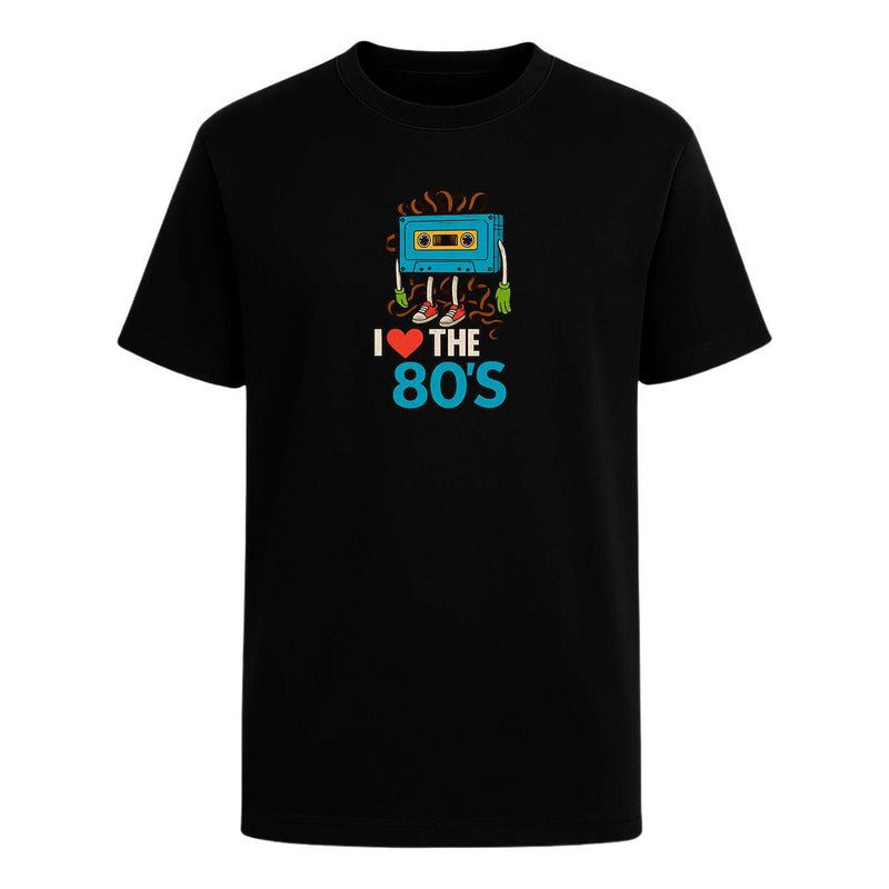 Playera "I Love The 80s" Cassette - Infantil