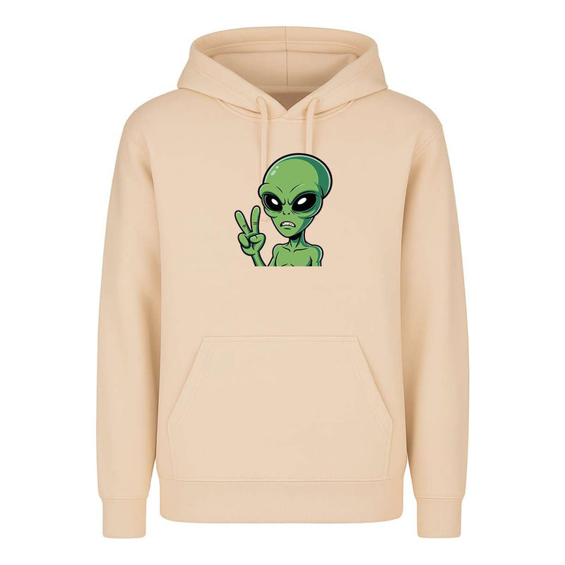 Sudadera Alien Señal De Paz Divertida Sci-fi Unisex