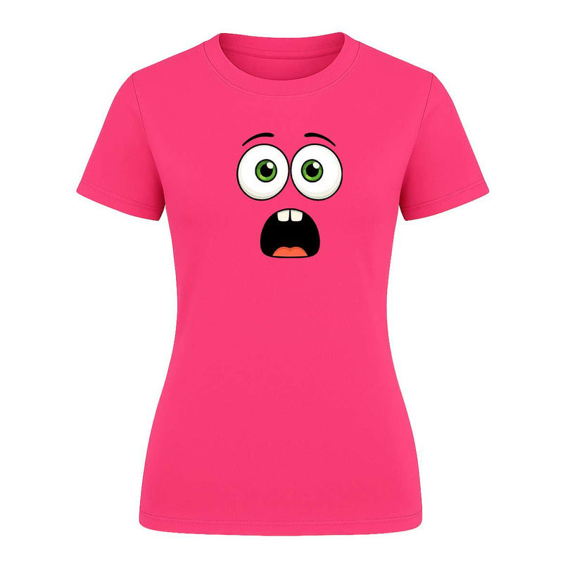 Playera "Cara Sorpresa" Divertida - Dama