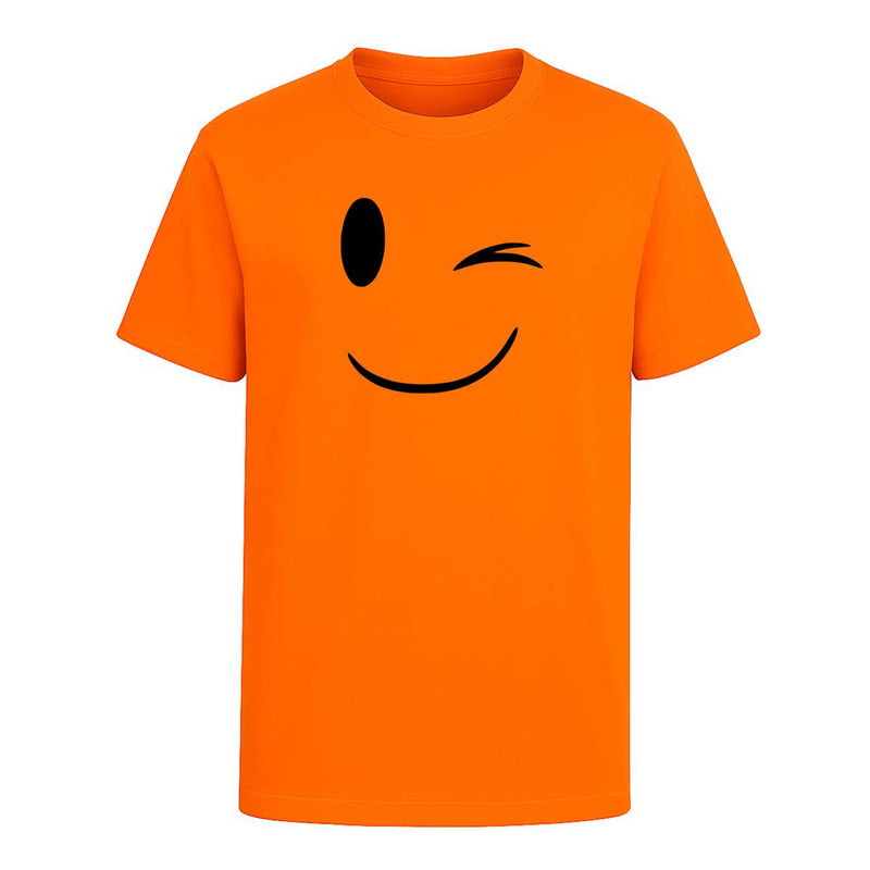 Playera "Emoji Guiñando Ojo" - Hombre