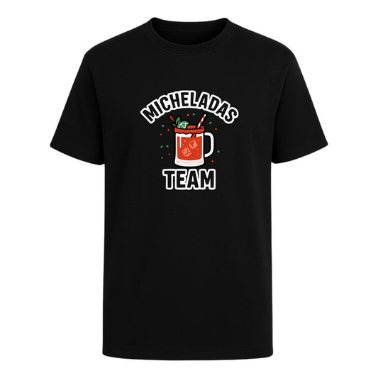 Playera Micheladas Team Unisex Bar, Antro Y Amigos